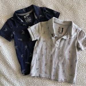 bundle of 2 baby boy polo shirts